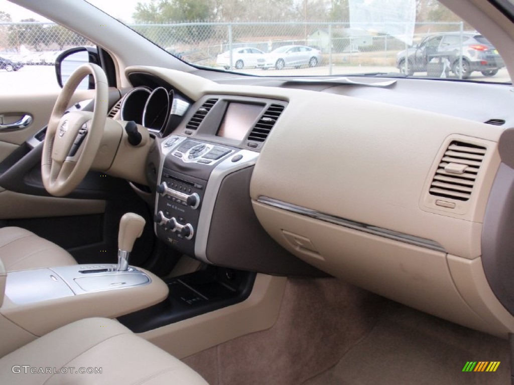 2010 Murano SL - Glacier White Pearl / Beige photo #24