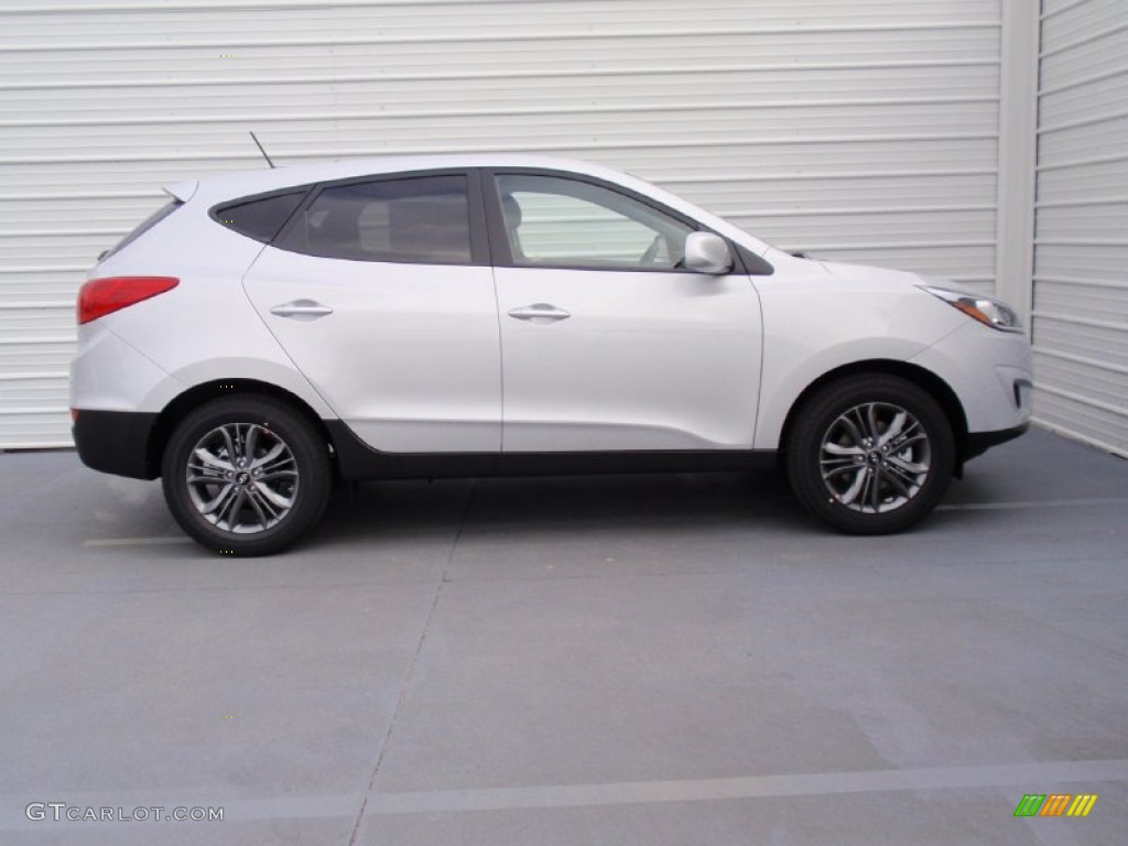 Diamond Silver 2014 Hyundai Tucson GLS Exterior Photo #90123035