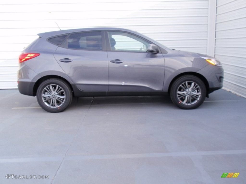 Shadow Gray 2014 Hyundai Tucson GLS Exterior Photo #90123222