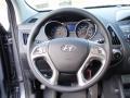 Black 2014 Hyundai Tucson GLS Steering Wheel