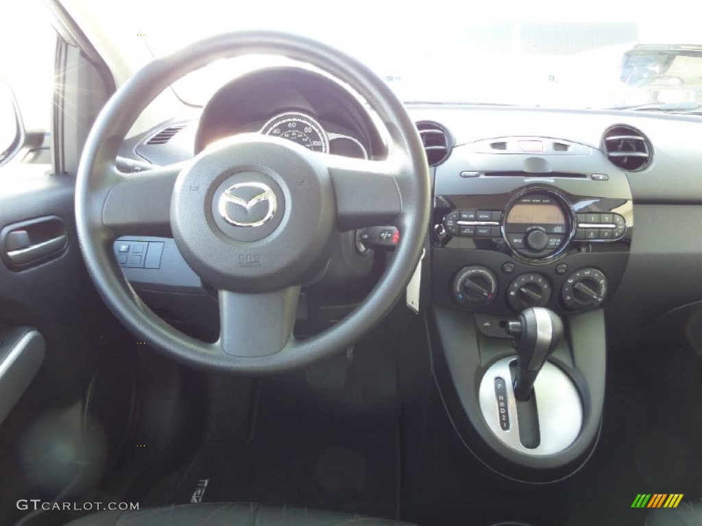 2014 Mazda Mazda2 Sport Black Dashboard Photo #90123535