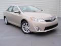 Champagne Mica 2014 Toyota Camry Hybrid XLE Exterior