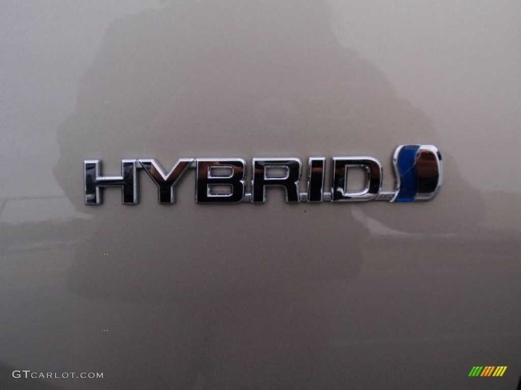 2014 Camry Hybrid XLE - Champagne Mica / Ivory photo #13