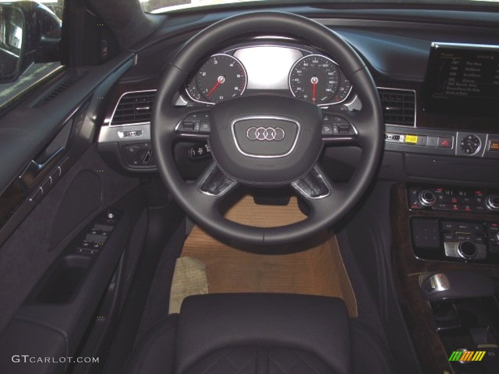 2014 Audi A8 L TDI quattro Steering Wheel Photos