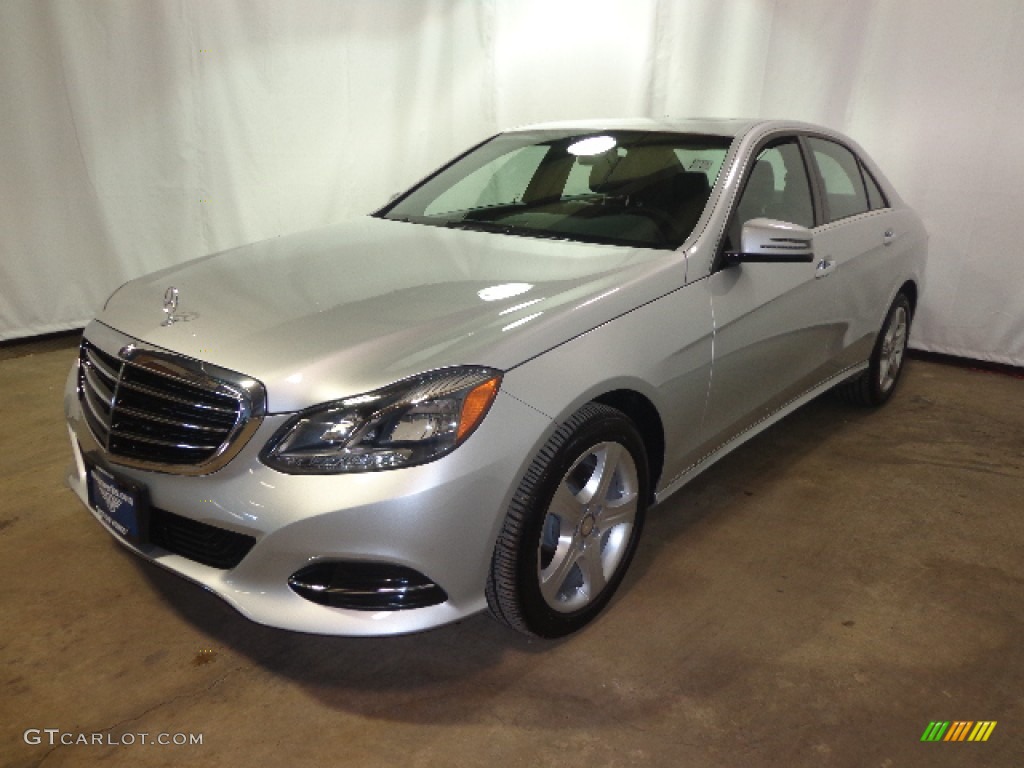 2014 E 350 4Matic Sedan - Iridium Silver Metallic / Black photo #3
