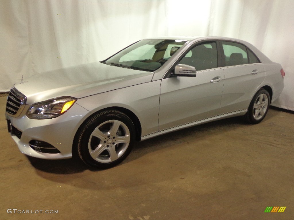 2014 E 350 4Matic Sedan - Iridium Silver Metallic / Black photo #4