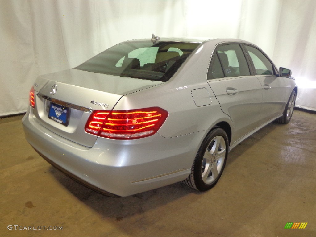 2014 E 350 4Matic Sedan - Iridium Silver Metallic / Black photo #8