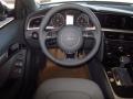 Titanium Gray Steering Wheel Photo for 2014 Audi A5 #90126448