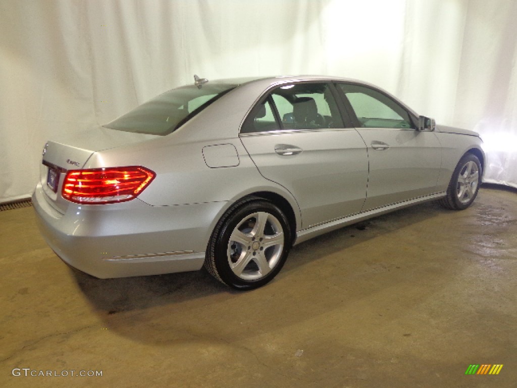 2014 E 350 4Matic Sedan - Iridium Silver Metallic / Black photo #9