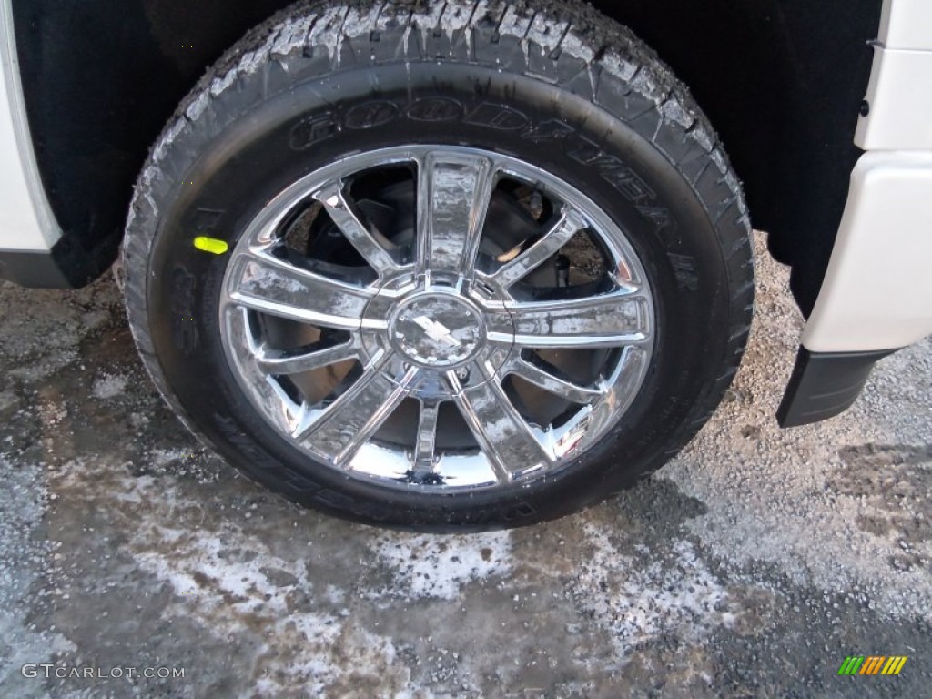 2014 Silverado 1500 High Country Crew Cab 4x4 - White Diamond Tricoat / High Country Saddle photo #10