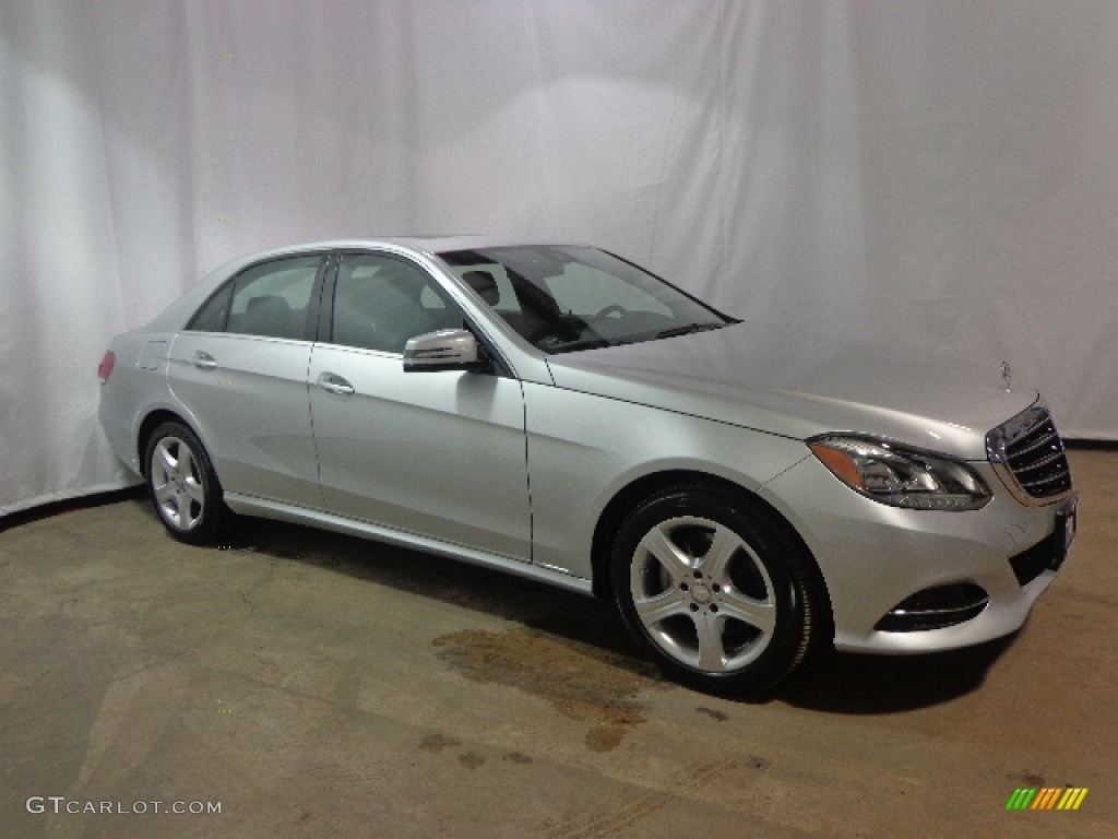 2014 E 350 4Matic Sedan - Iridium Silver Metallic / Black photo #11