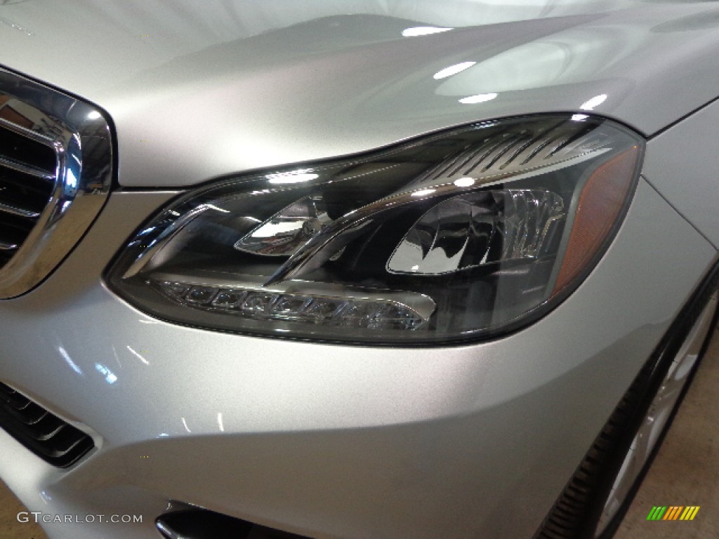2014 E 350 4Matic Sedan - Iridium Silver Metallic / Black photo #15