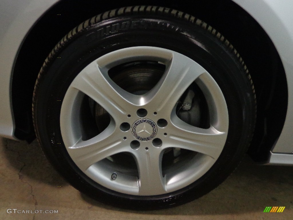 2014 E 350 4Matic Sedan - Iridium Silver Metallic / Black photo #16