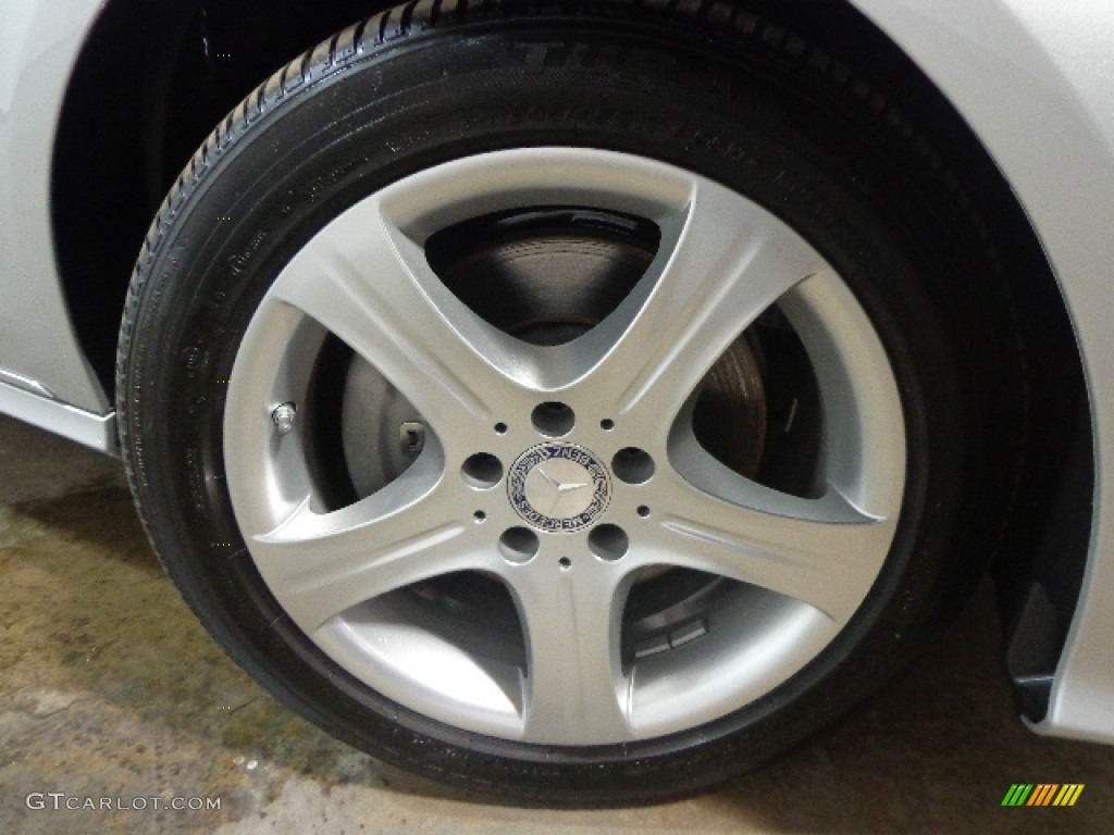 2014 E 350 4Matic Sedan - Iridium Silver Metallic / Black photo #22