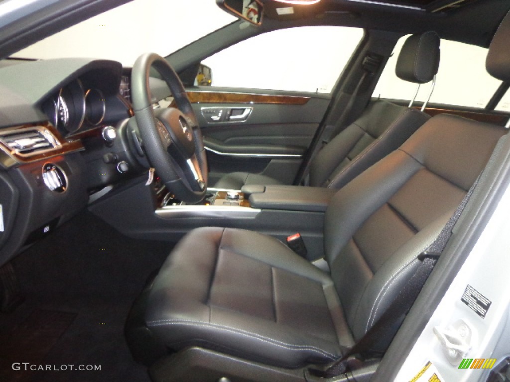 2014 E 350 4Matic Sedan - Iridium Silver Metallic / Black photo #26