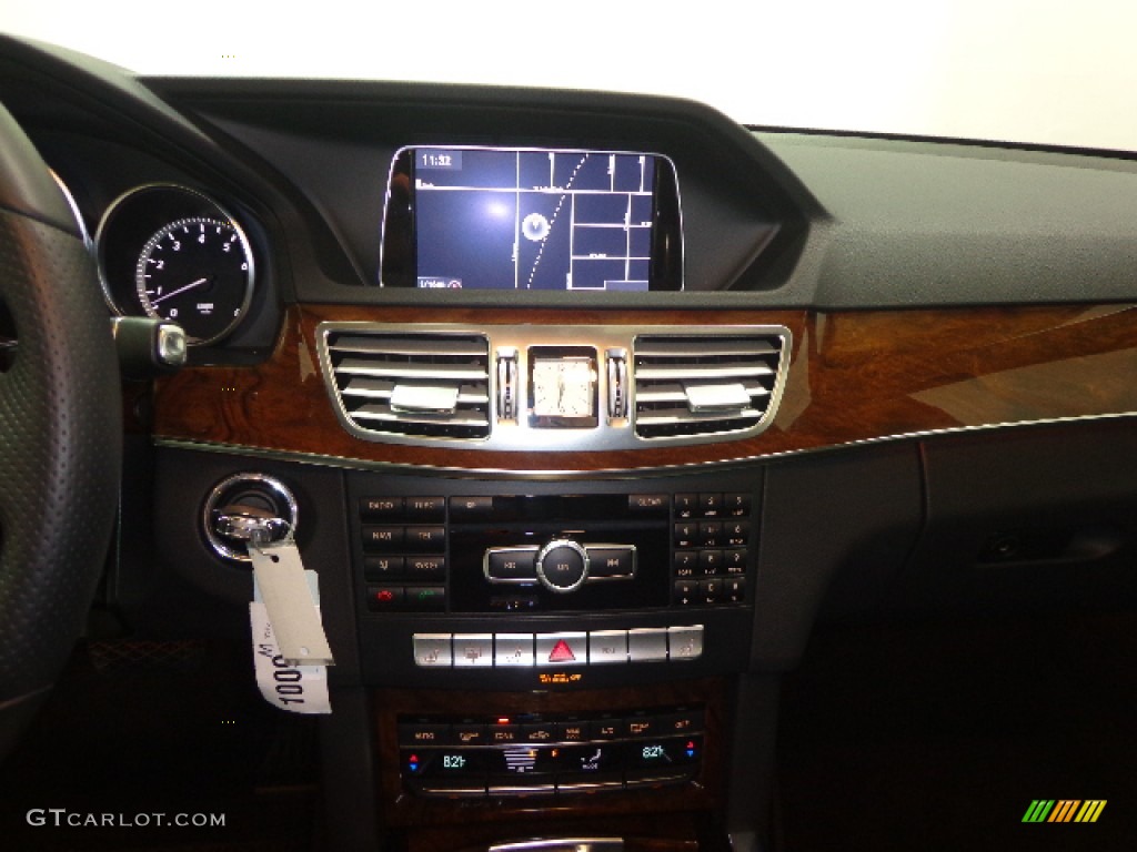 2014 E 350 4Matic Sedan - Iridium Silver Metallic / Black photo #32