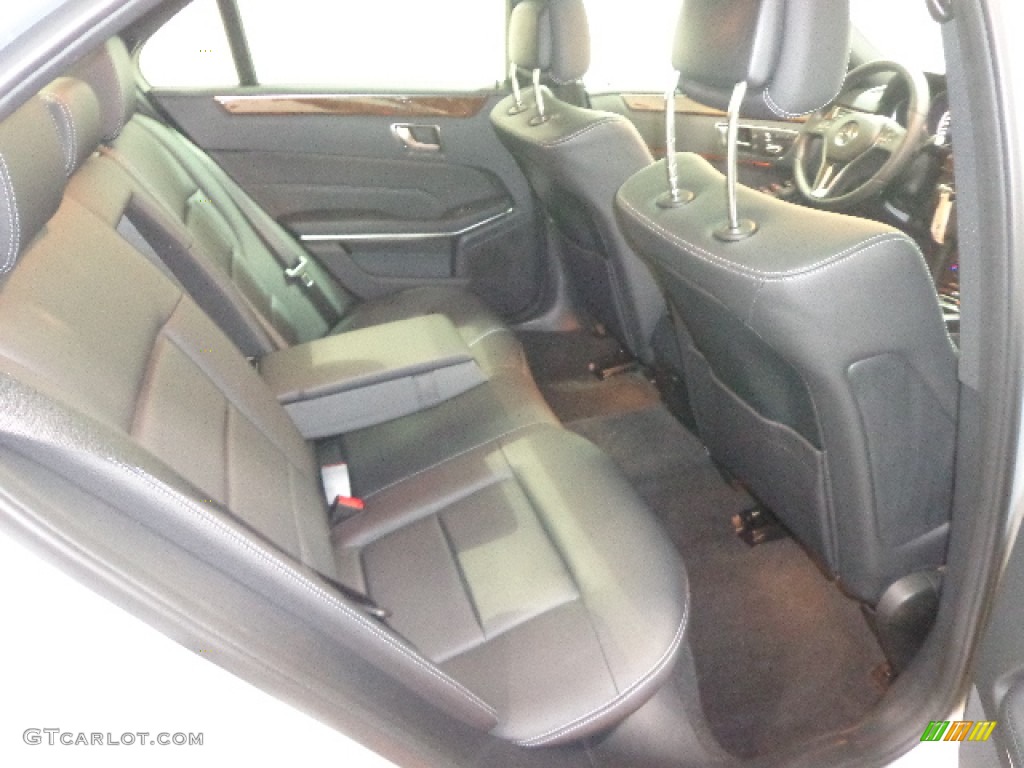 2014 E 350 4Matic Sedan - Iridium Silver Metallic / Black photo #37