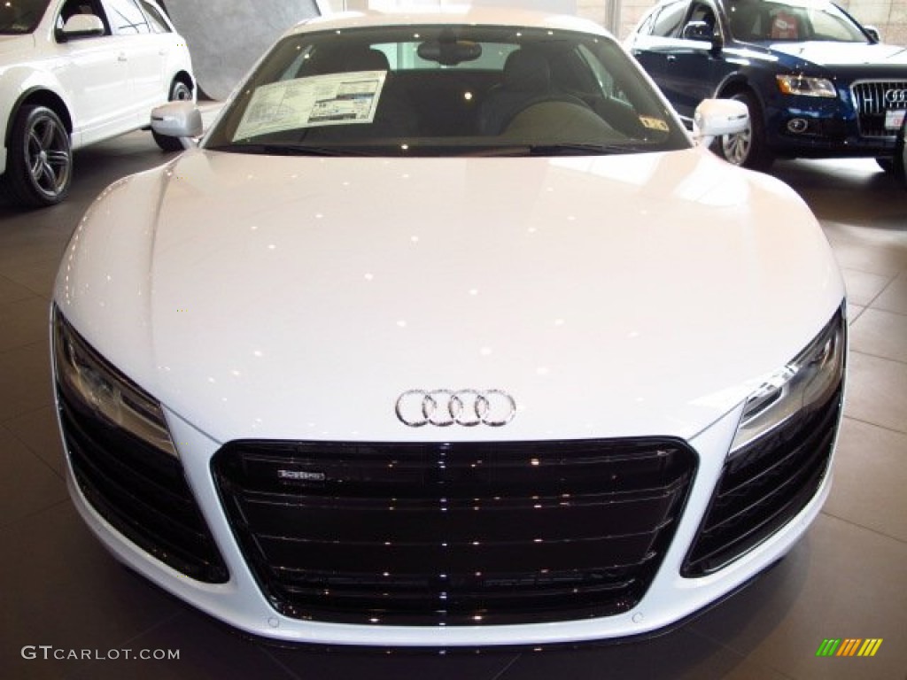 Ibis White 2014 Audi R8 Coupe V10 Exterior Photo #90127264