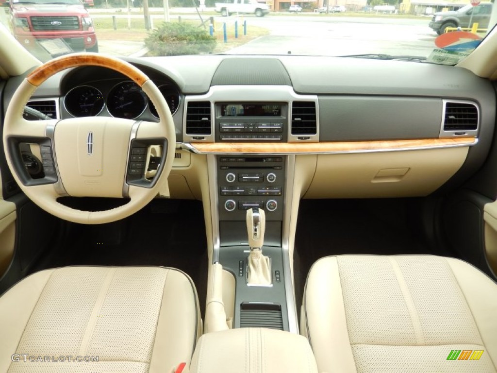 2012 Lincoln MKZ FWD Light Camel Dashboard Photo #90127309