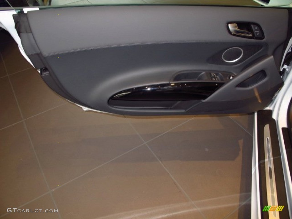 2014 Audi R8 Coupe V10 Black Door Panel Photo #90127318