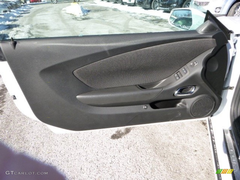 2014 Chevrolet Camaro SS/RS Coupe Black Door Panel Photo #90128068