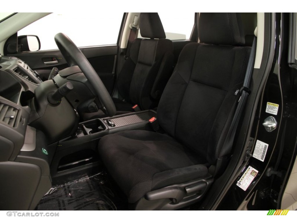 Black Interior 2012 Honda CR-V EX 4WD Photo #90128113