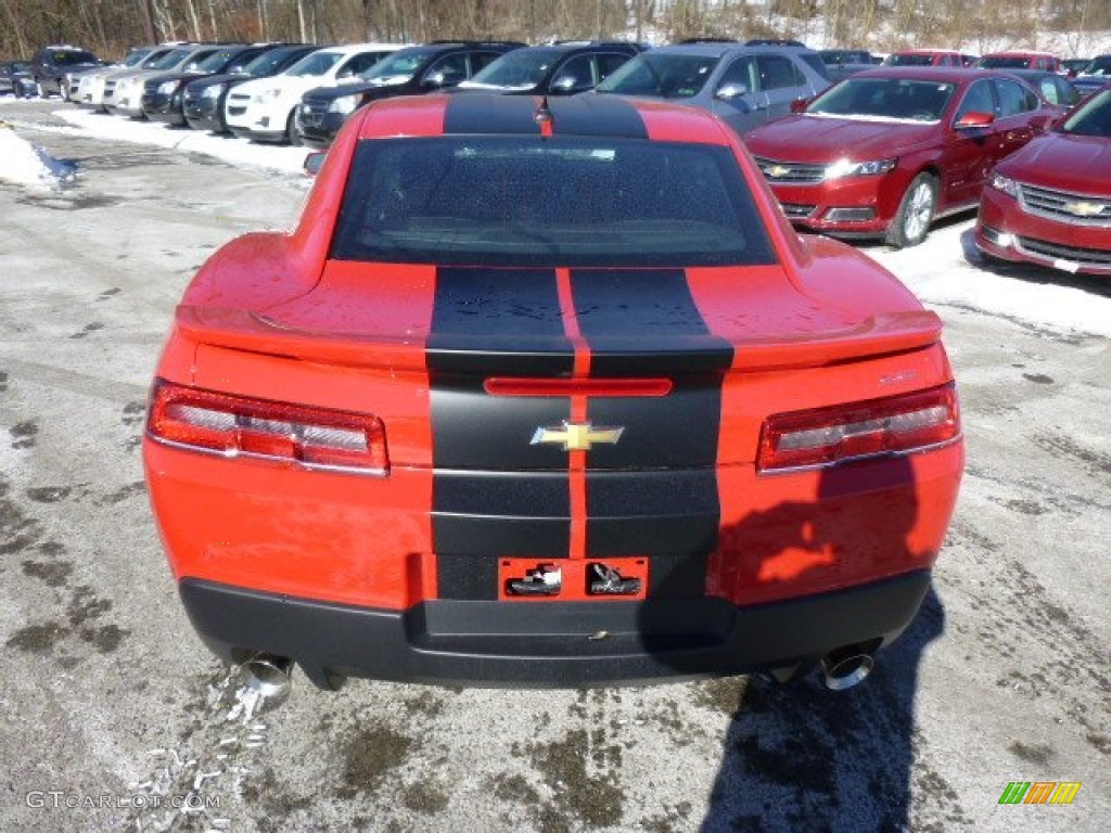 2014 Camaro SS/RS Coupe - Red Hot / Black photo #6