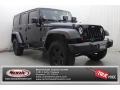Black 2011 Jeep Wrangler Unlimited Sport 4x4