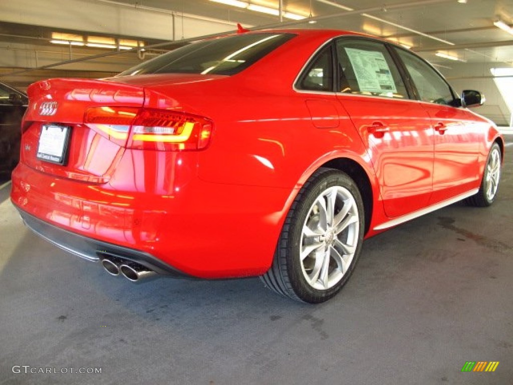 Misano Red Pearl 2014 Audi S4 Premium plus 3.0 TFSI quattro Exterior Photo #90128893