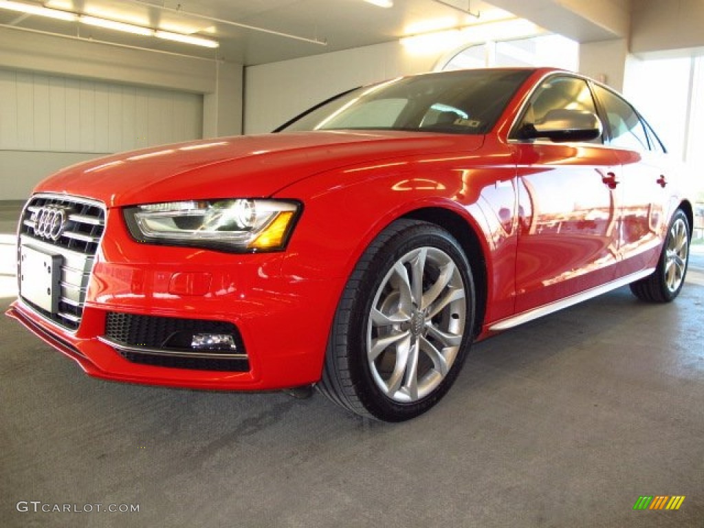 Misano Red Pearl 2014 Audi S4 Premium plus 3.0 TFSI quattro Exterior Photo #90128967