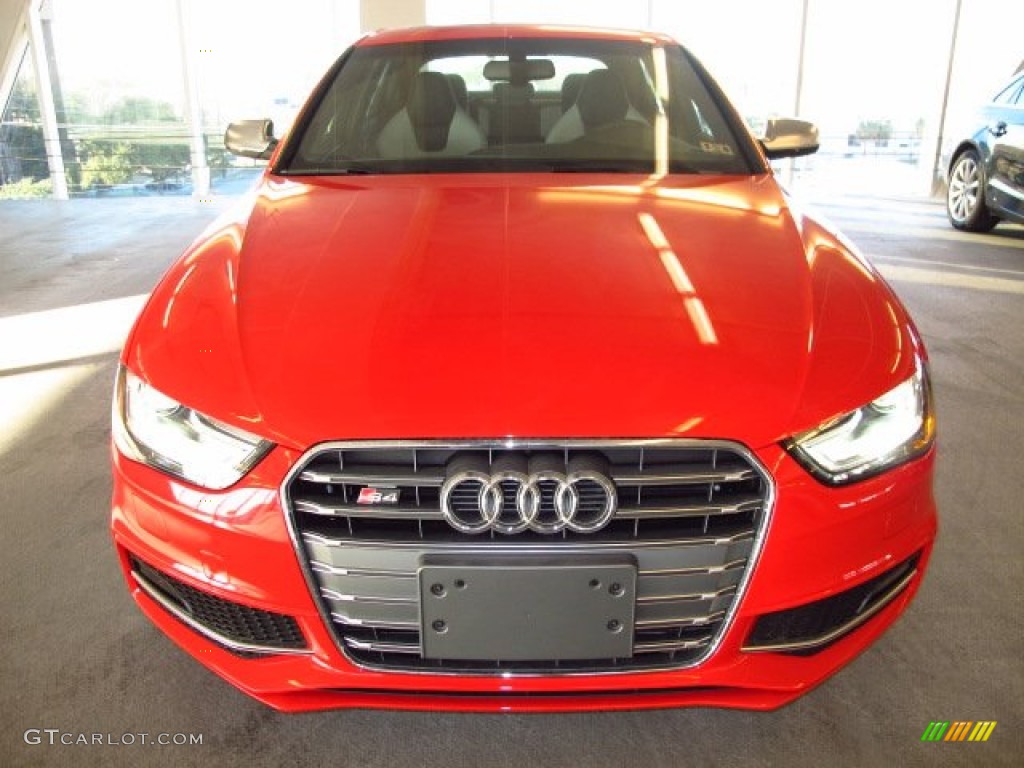 Misano Red Pearl 2014 Audi S4 Premium plus 3.0 TFSI quattro Exterior Photo #90128986