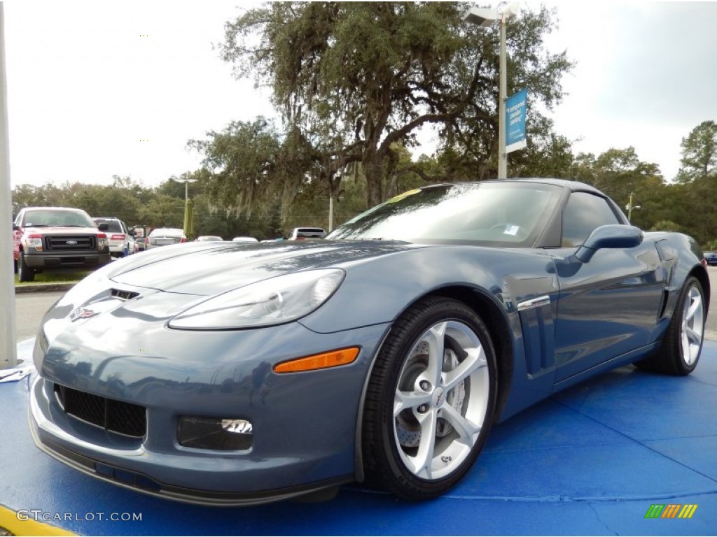 Carlisle Blue Metallic 2012 Chevrolet Corvette Grand Sport Coupe Exterior Photo #90129478