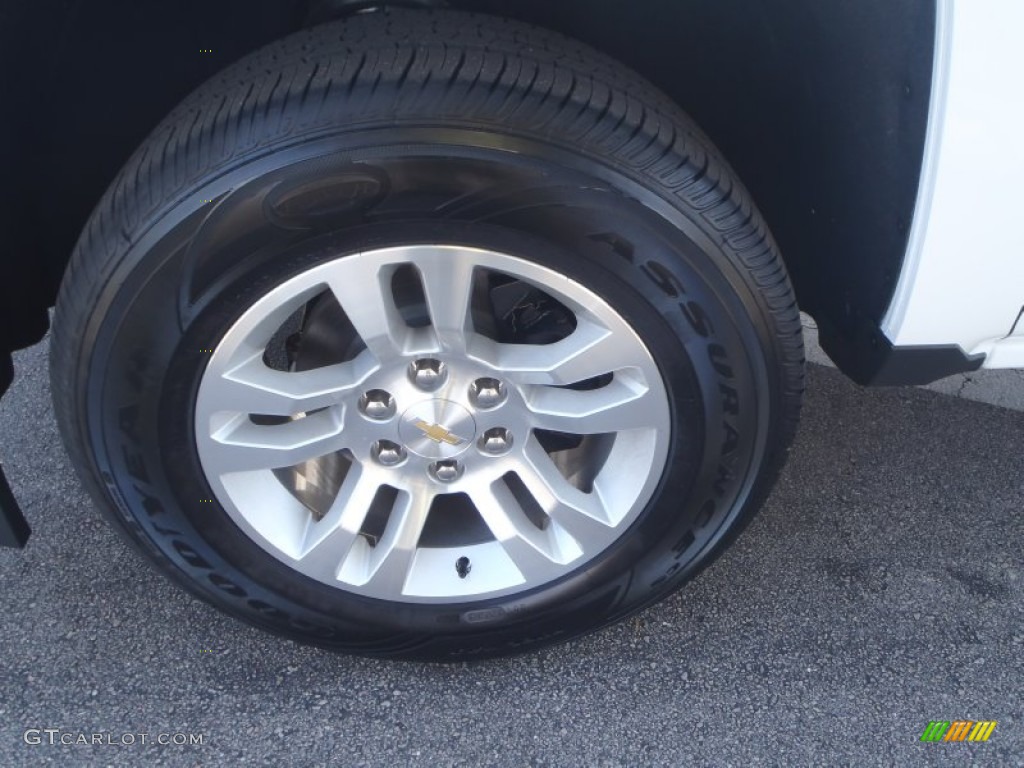 2014 Silverado 1500 LT Crew Cab - Summit White / Jet Black/Dark Ash photo #9