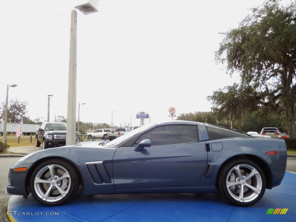 Carlisle Blue Metallic 2012 Chevrolet Corvette Grand Sport Coupe Exterior Photo #90129502