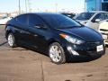 2012 Midnight Black Hyundai Elantra Limited  photo #2