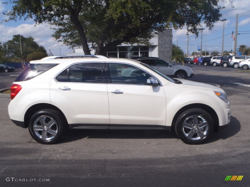 White Diamond Tricoat 2014 Chevrolet Equinox LTZ Exterior Photo #90130486