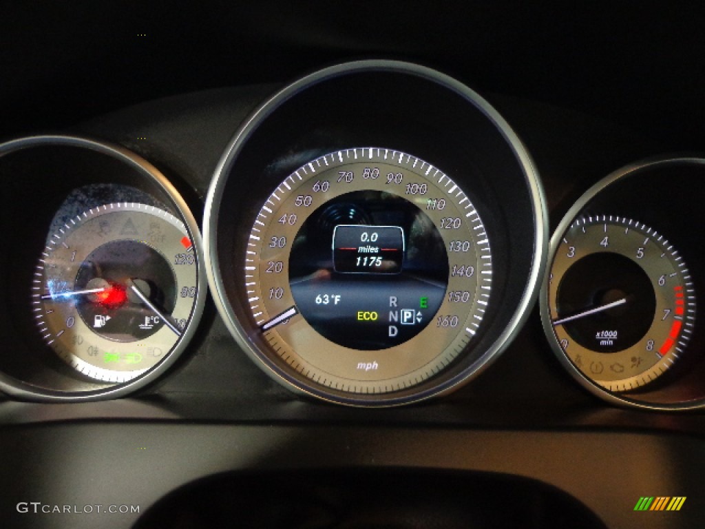 2014 Mercedes-Benz E 350 4Matic Coupe Gauges Photo #90130546