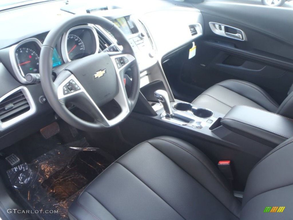 Jet Black Interior 2014 Chevrolet Equinox LTZ Photo #90130564