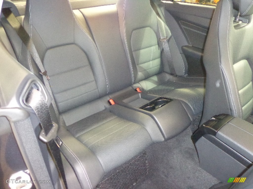 2014 Mercedes-Benz E 350 4Matic Coupe Rear Seat Photo #90130684