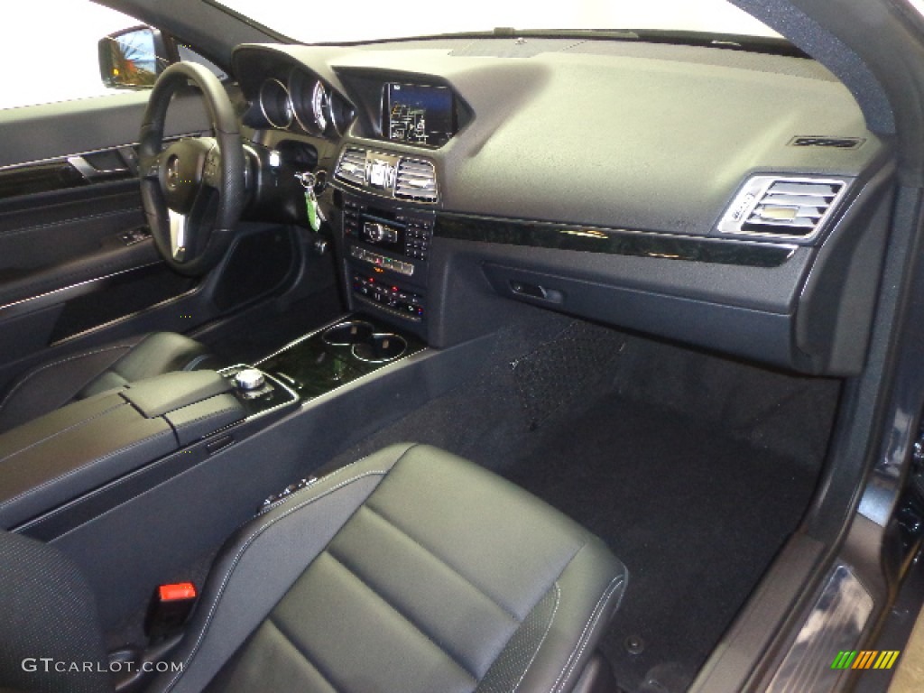 2014 Mercedes-Benz E 350 4Matic Coupe Black Dashboard Photo #90130747