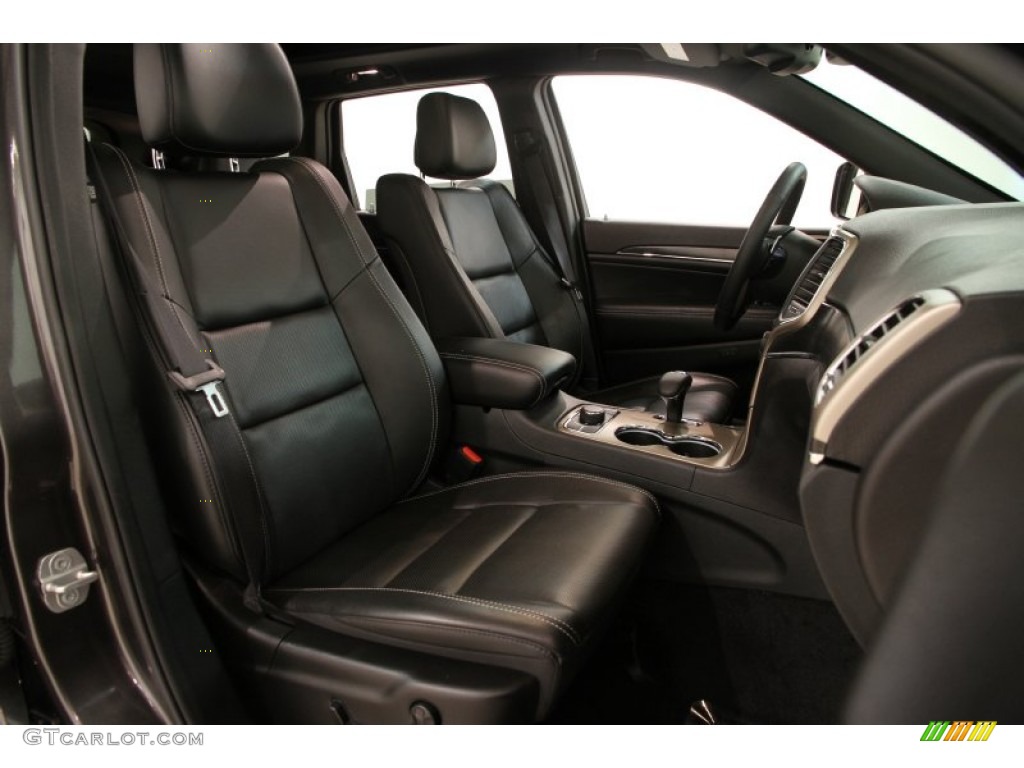 Morocco Black Interior 2014 Jeep Grand Cherokee Limited 4x4 Photo #90130918