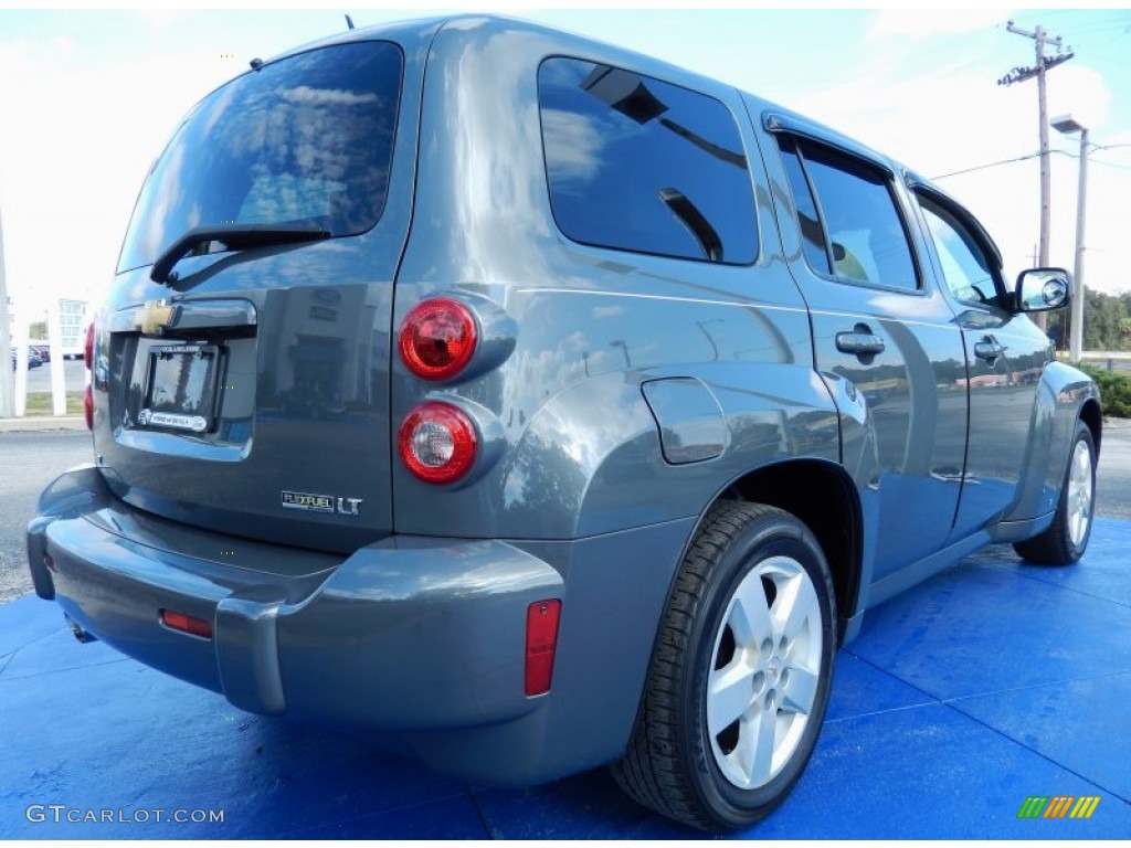 2009 HHR LT - Dark Gray Metallic / Gray photo #5