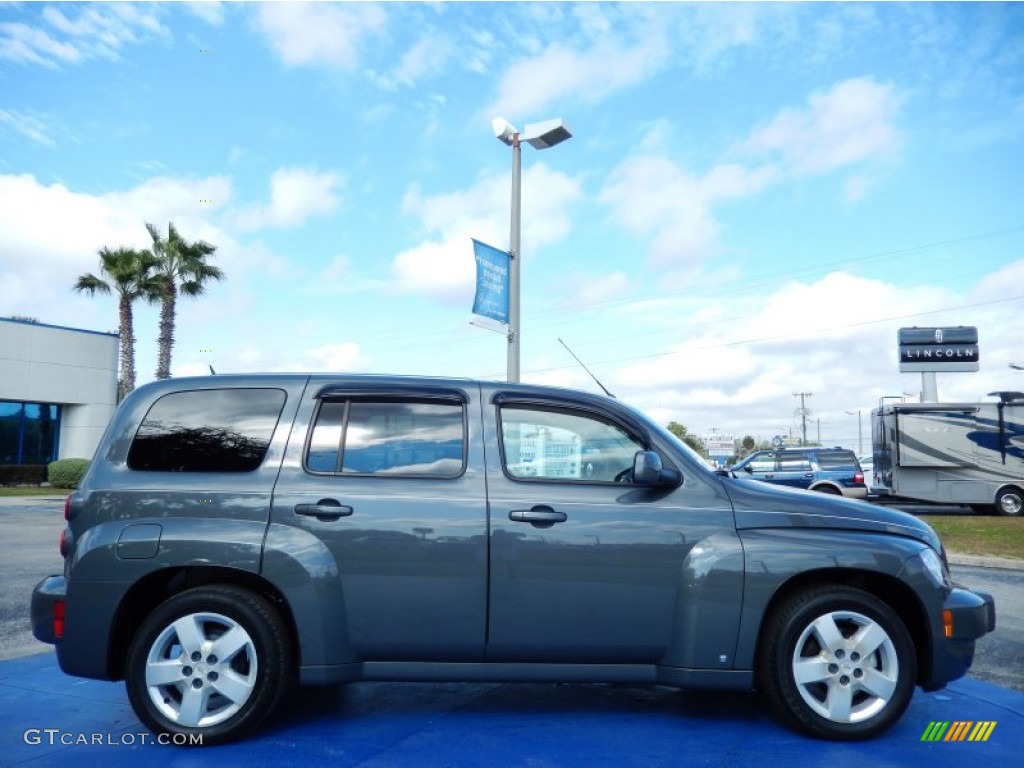 2009 HHR LT - Dark Gray Metallic / Gray photo #6