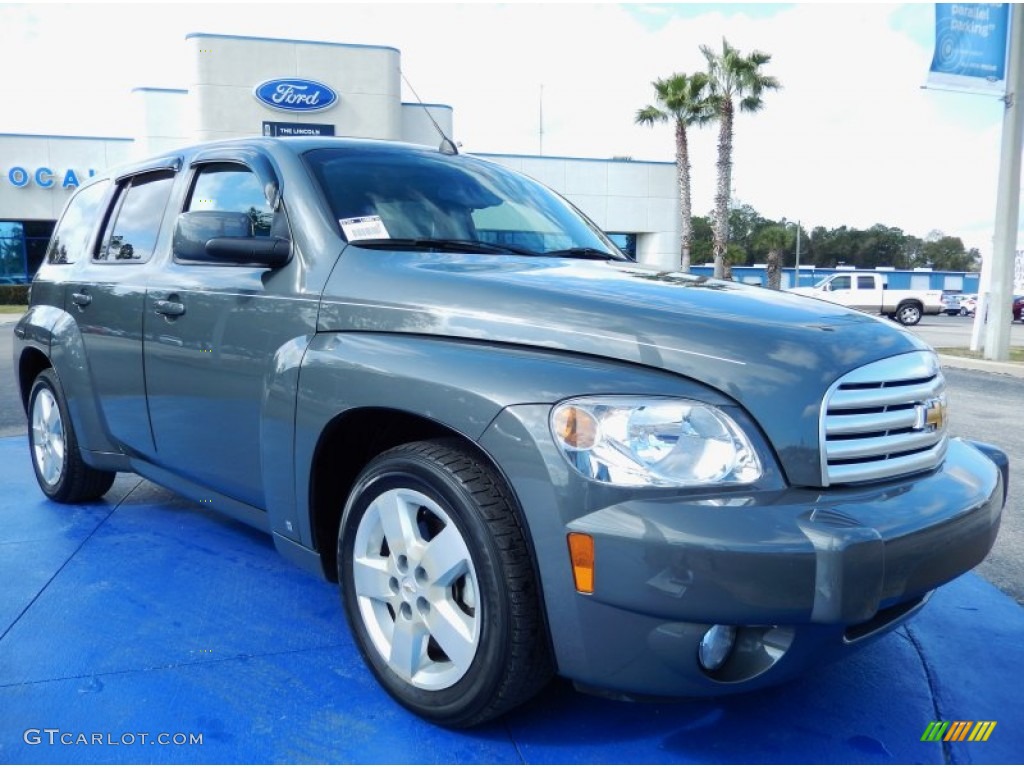 2009 HHR LT - Dark Gray Metallic / Gray photo #7