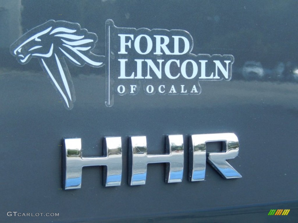 2009 HHR LT - Dark Gray Metallic / Gray photo #9