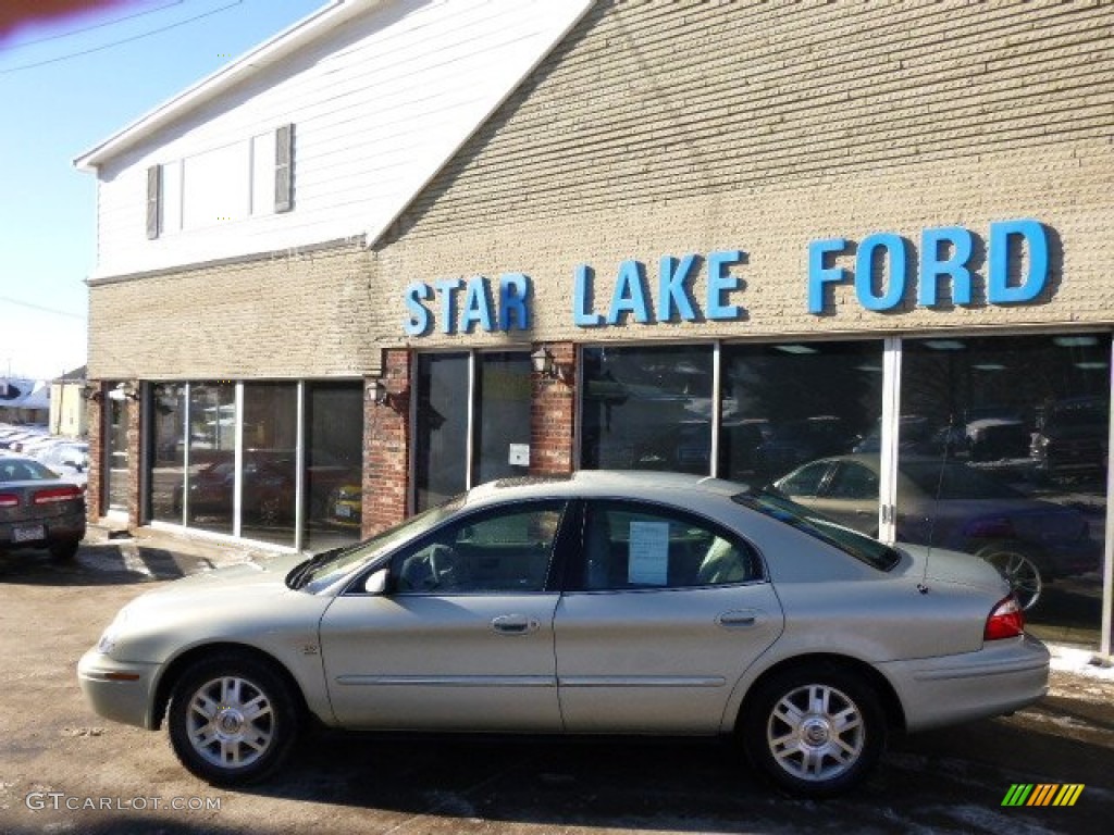 2005 Sable LS Sedan - Gold Ash Metallic / Medium Parchment photo #7