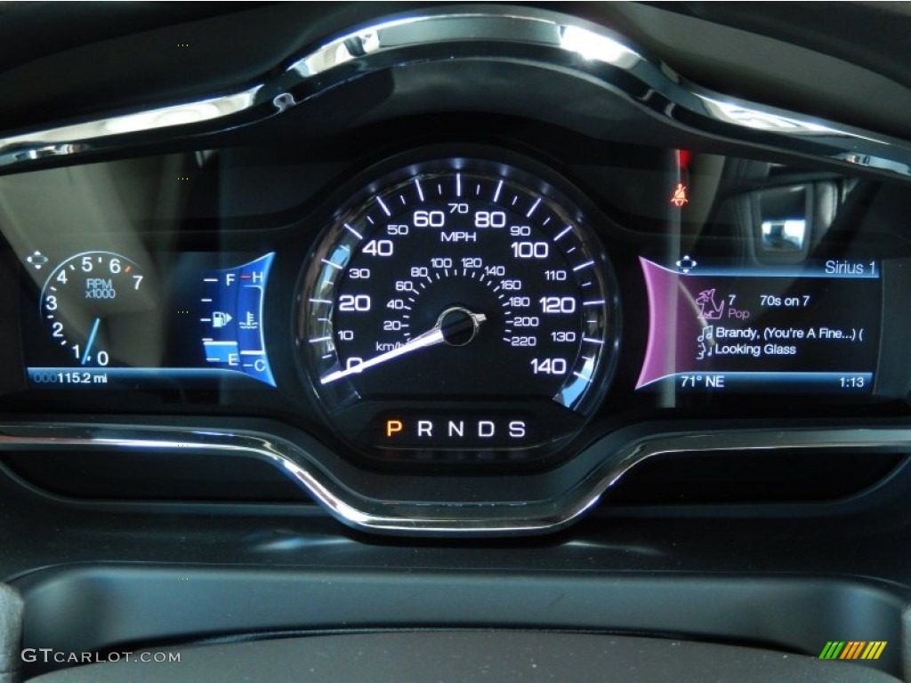 2014 Lincoln MKT EcoBoost AWD Gauges Photo #90132121