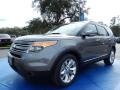 2014 Sterling Gray Ford Explorer Limited  photo #1