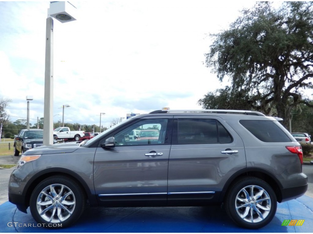 Sterling Gray 2014 Ford Explorer Limited Exterior Photo #90132604