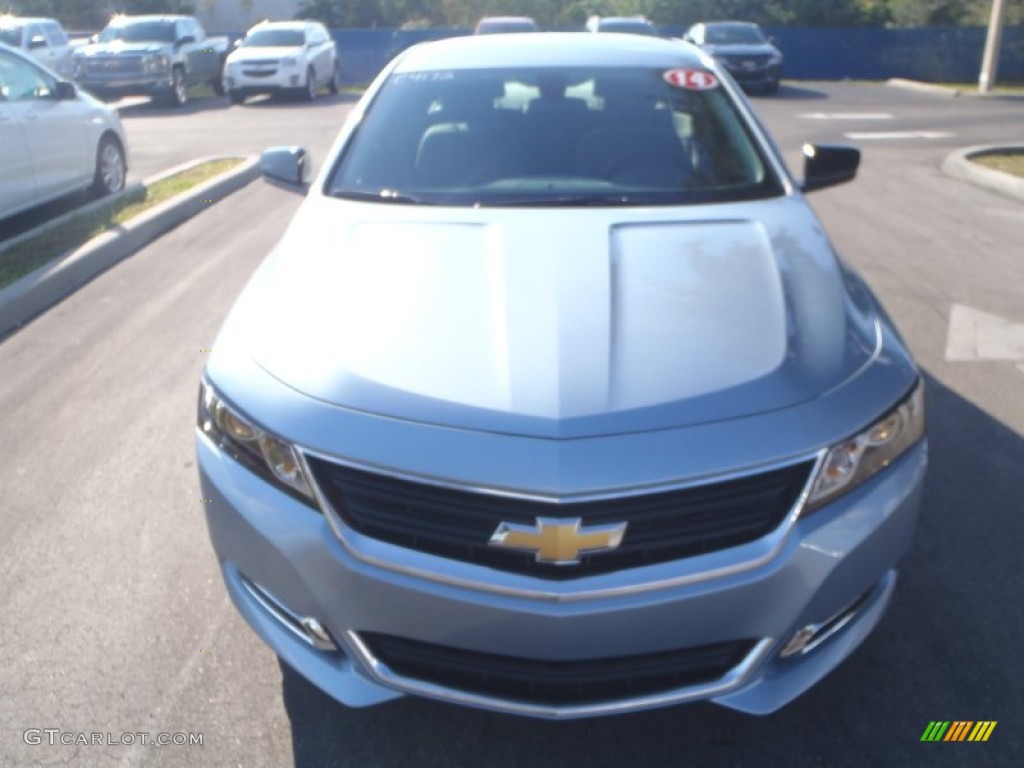 2014 Impala LS - Silver Topaz Metallic / Jet Black/Dark Titanium photo #2